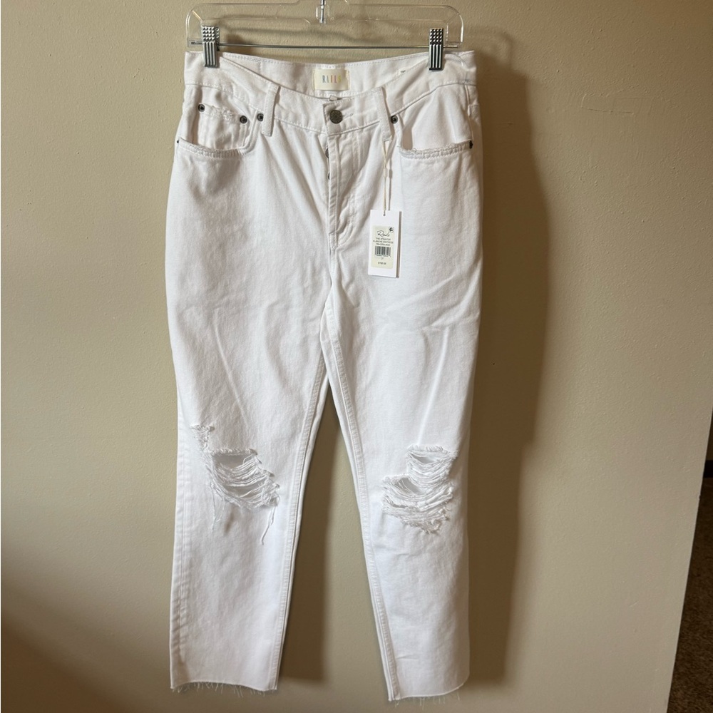 Rails- The Atwater Blanche Distress White Jeans